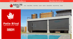 Desktop Screenshot of blindsalltypes.co.za